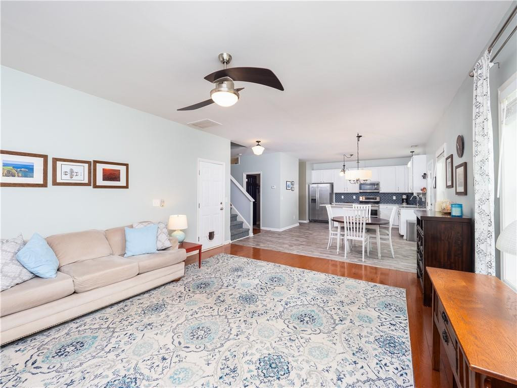 306 Green Pasture Road Mebane, NC 27302 - Photo 13 of 35 a living room with furniture and wooden floor