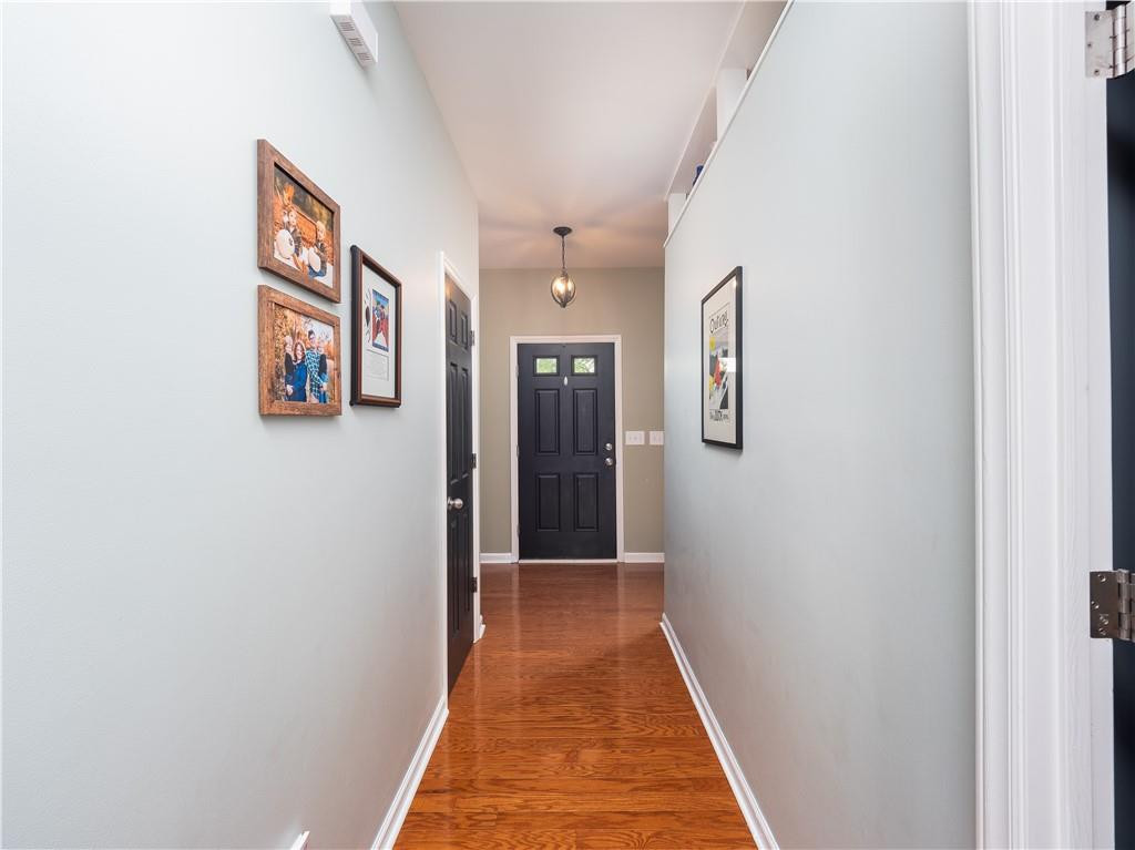 306 Green Pasture Road Mebane, NC 27302 - Photo 5 of 35 a view of a hallway with wooden floor