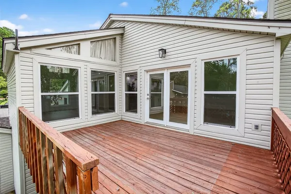 a view of a house with a window