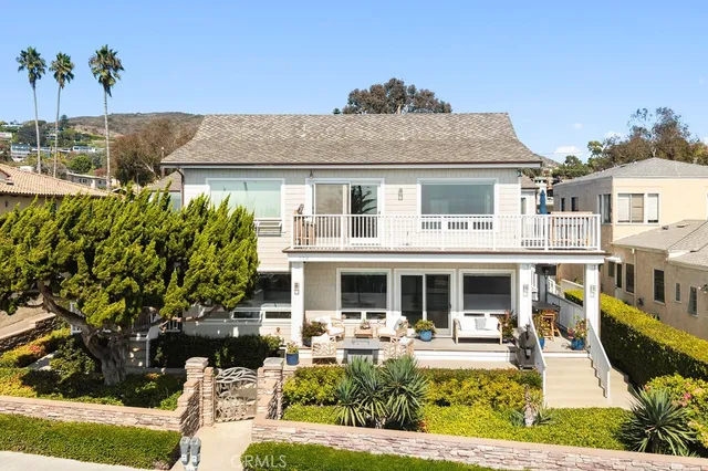 a view of a city from a balcony