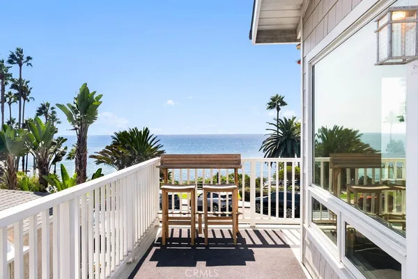 a view of a porch with furniture
