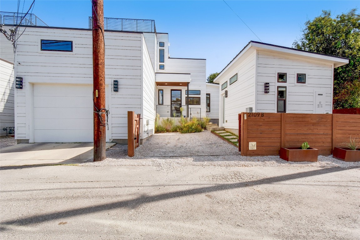 a view of a house with a outdoor space