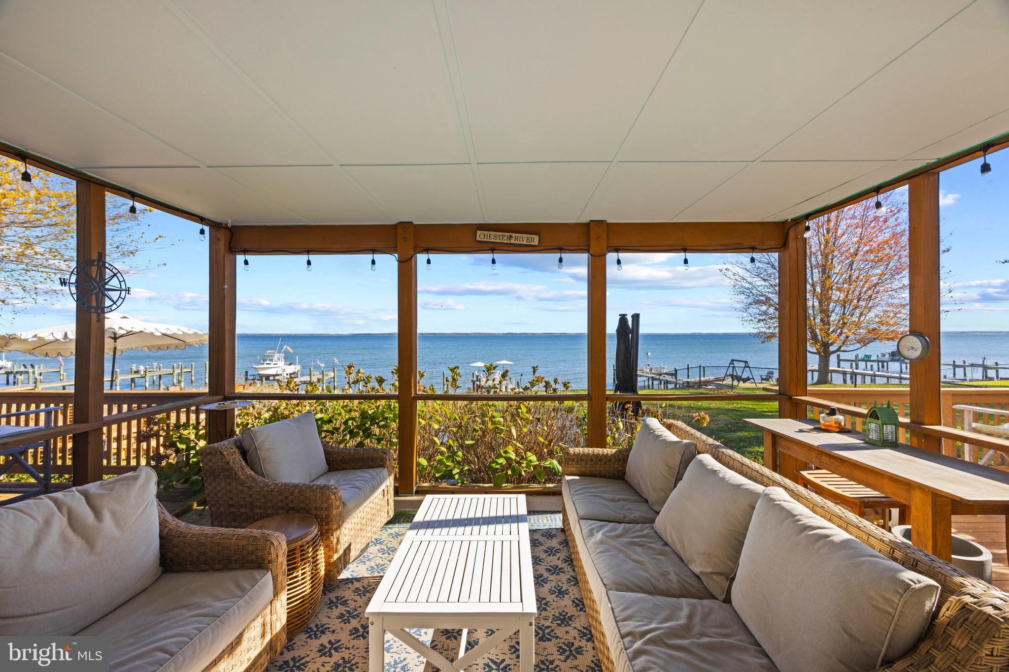 806 Monroe Manor Road Stevensville, MD 21619 - Photo 15 of 41 a balcony with furniture and city view