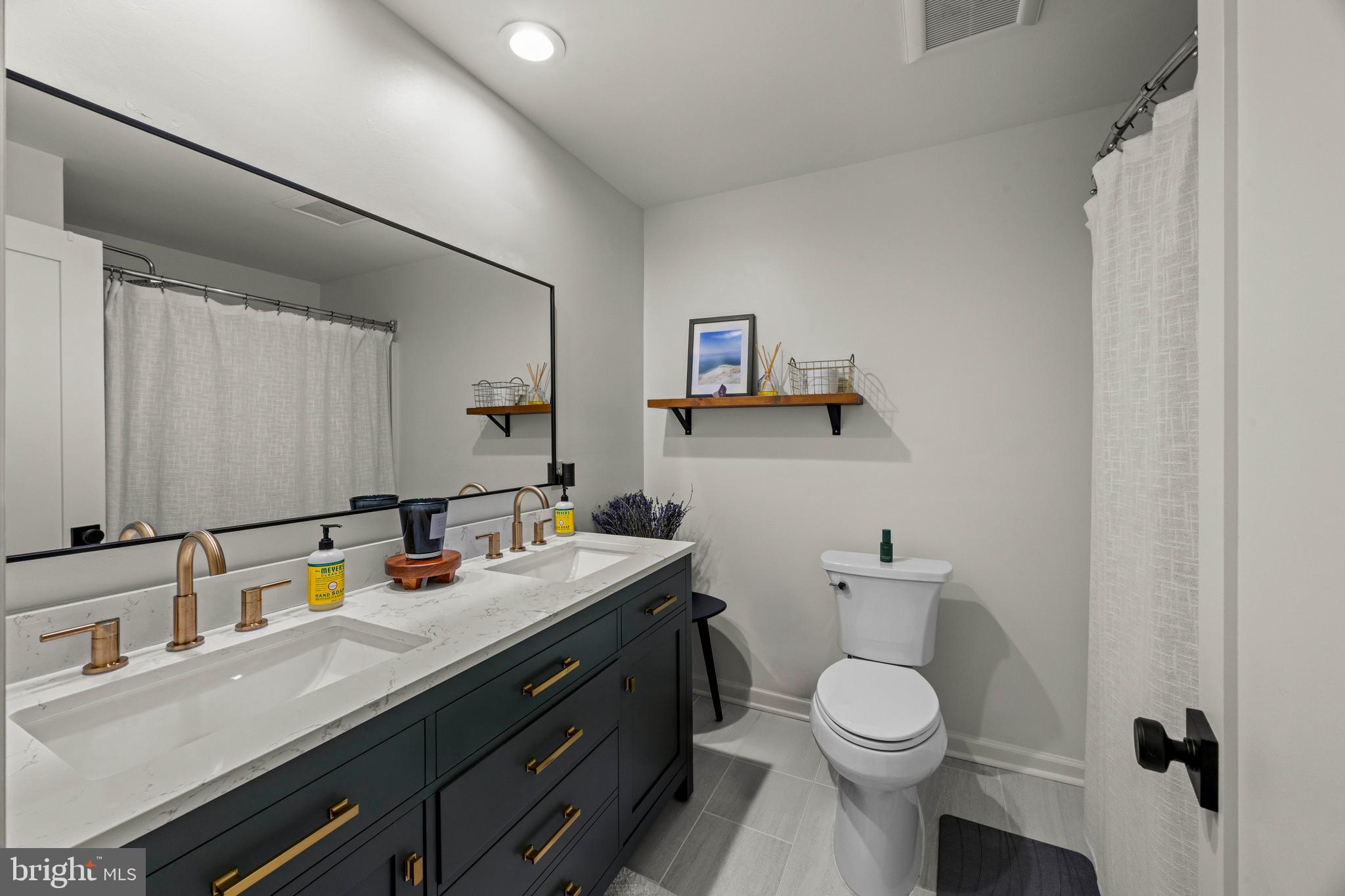 806 Monroe Manor Road Stevensville, MD 21619 - Photo 27 of 41 a bathroom with a sink mirror and toilet