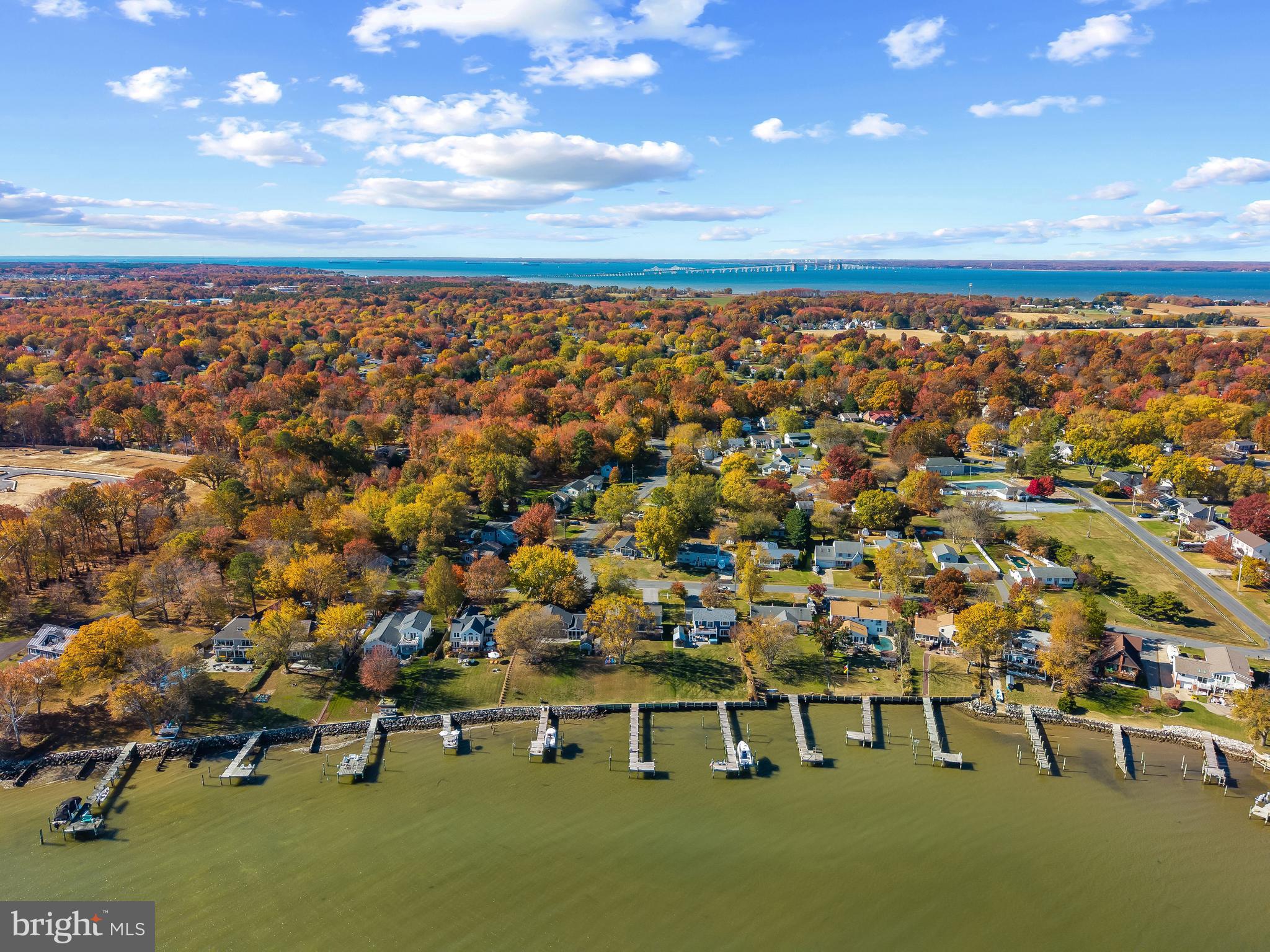 806 Monroe Manor Road Stevensville, MD 21619 - Photo 32 of 41 an aerial view of multiple houses with yard