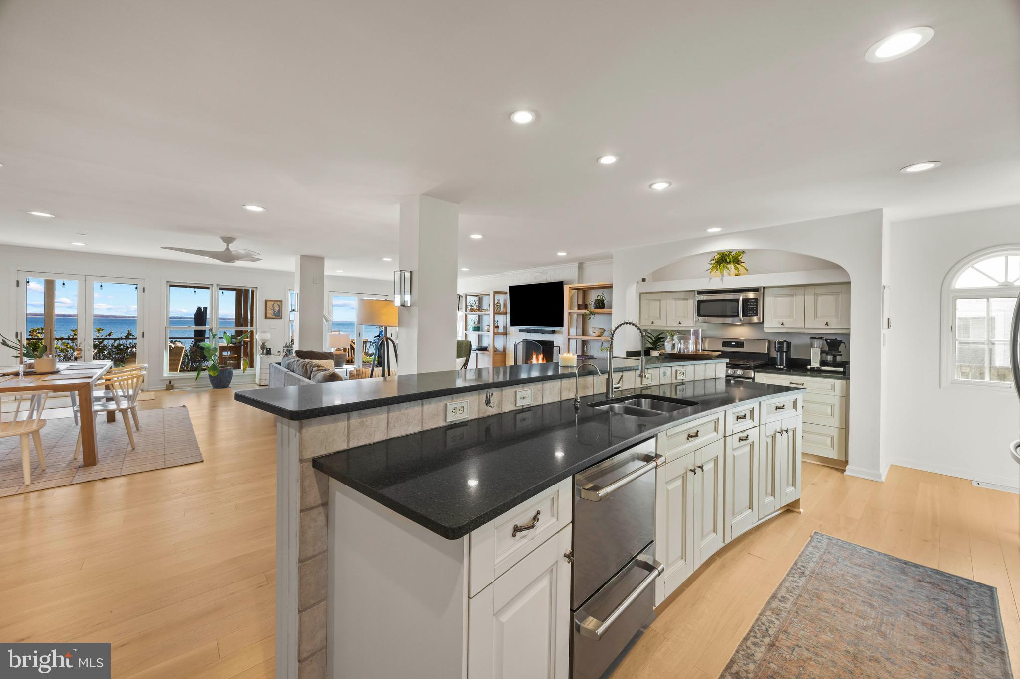 806 Monroe Manor Road Stevensville, MD 21619 - Photo 10 of 41 a kitchen with stainless steel appliances granite countertop a lot of counter space and a sink