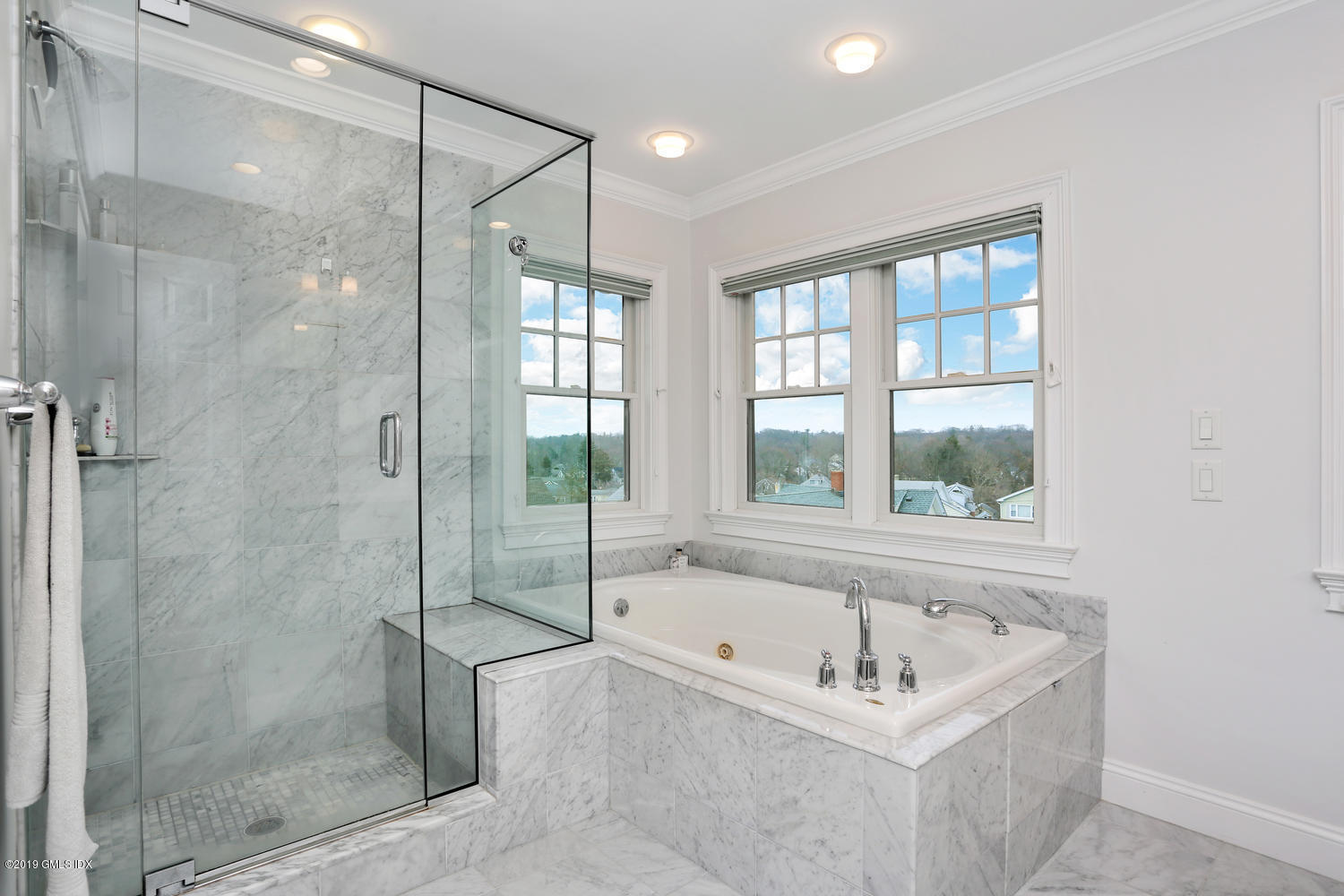 54 Valley Road, Unit A Cos Cob, CT 06807 - Photo 16 of 32 a bathroom with a bathtub and shower