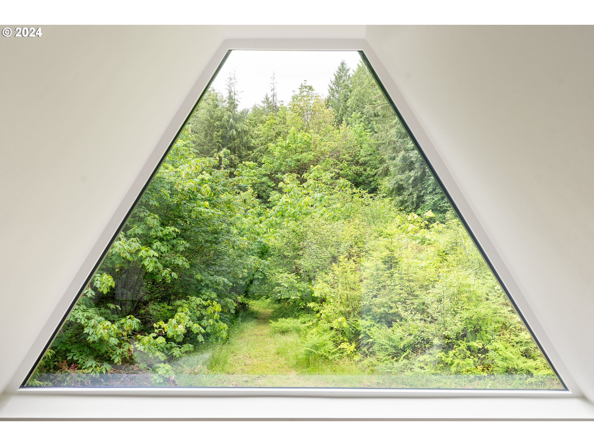 2162 Duncan Creek Road Stevenson, WA 98648 - Photo 23 of 38 a view of a garden from a window