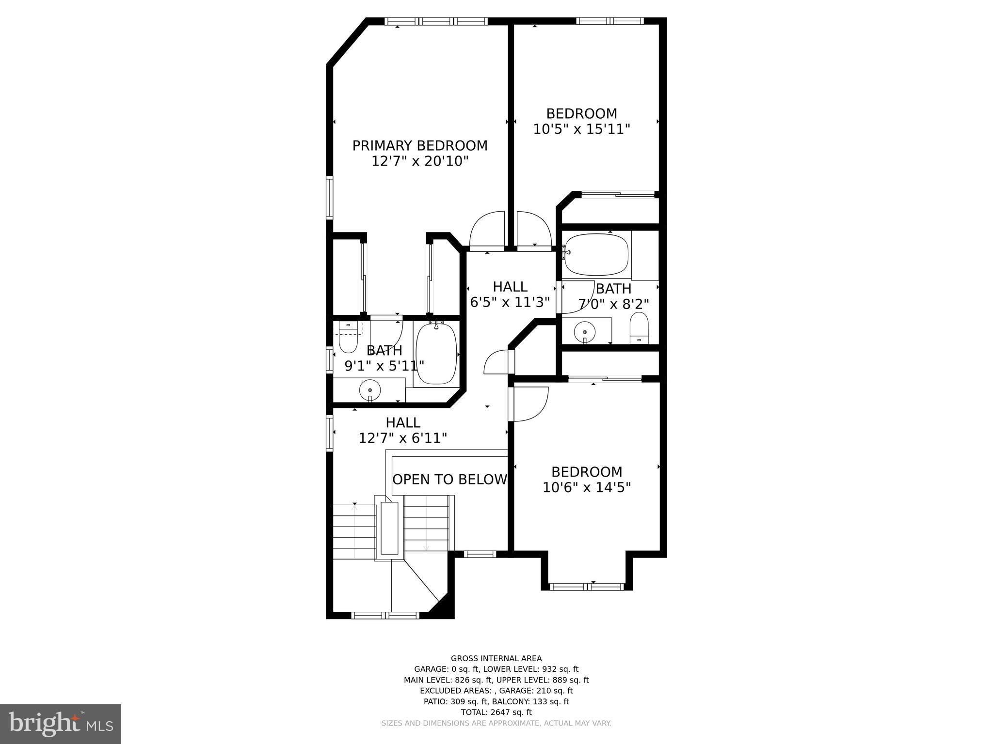 5233 Columbia Road, Unit 567 Columbia, MD 21044 - Photo 52 of 55 Upper Level