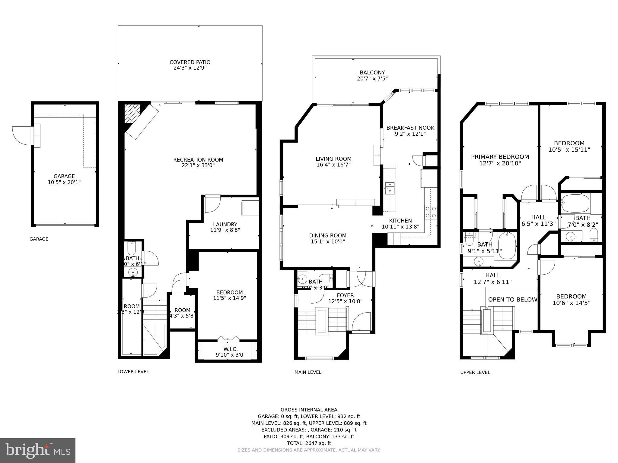 5233 Columbia Road, Unit 567 Columbia, MD 21044 - Photo 55 of 55 Floor Plan