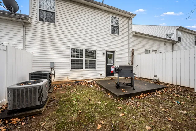 a backyard of a house