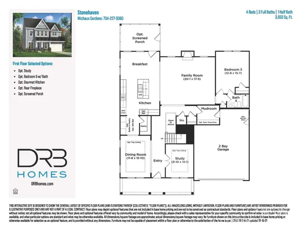 $688,114 | 514 Cottage Gdn Lane, Belmont, NC 28012