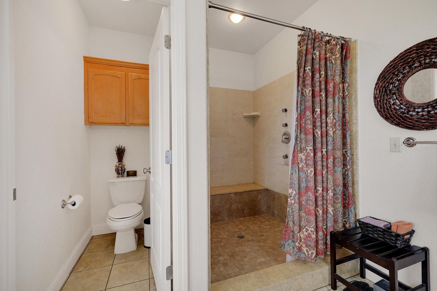 13680 Jessica Way Browns Valley, CA 95918 - Photo 40 of 74 a bathroom with a toilet and a shower