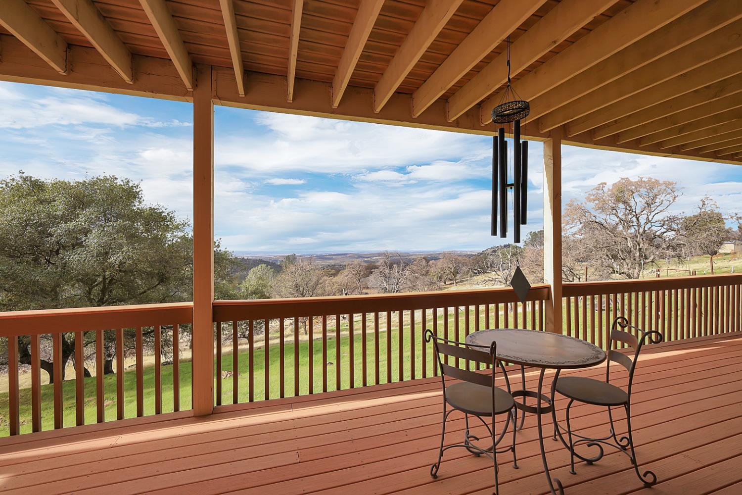 13680 Jessica Way Browns Valley, CA 95918 - Photo 56 of 73 a view of a chairs on wooden deck