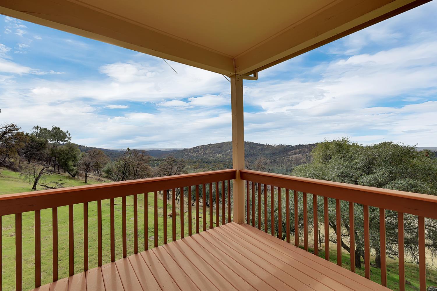 13680 Jessica Way Browns Valley, CA 95918 - Photo 62 of 74 a view of a balcony with wooden floor