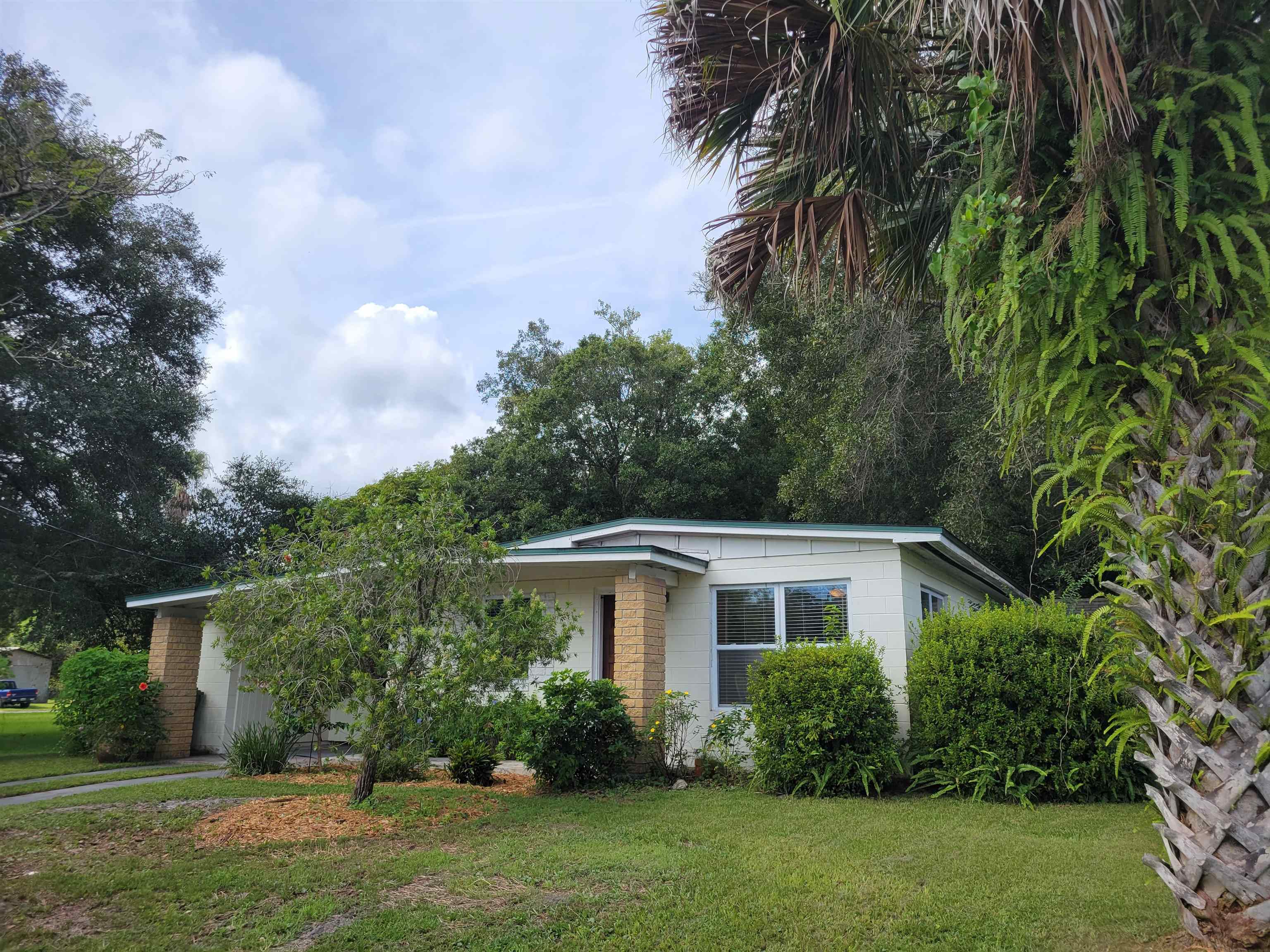 248 Spring Street St. Augustine, FL 32084 - Photo 4 of 50 a front view of house with yard and green space