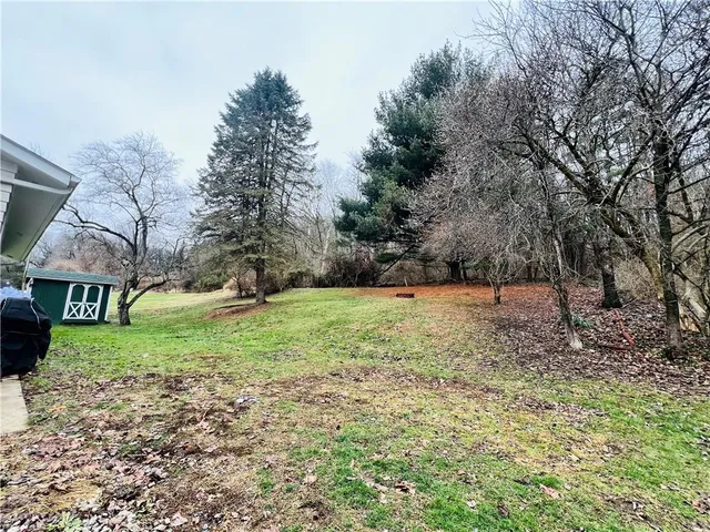 a view of front door