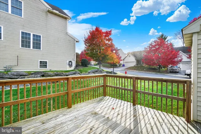 a view of a house with a balcony