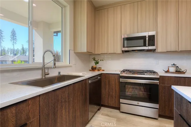 a house with trees in the background