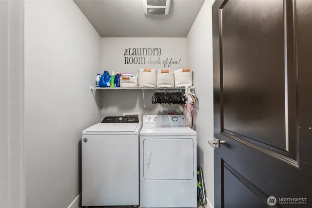 a view of washer and dryer