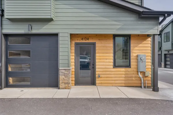 a view of front door of house