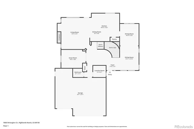 $975,000 | 10653 Briarglen Circle, Highlands Ranch, CO 80130