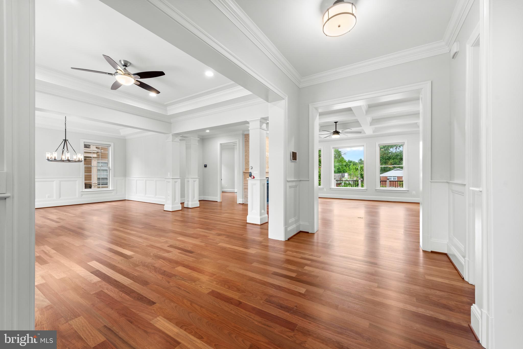 7003 Churchill Road McLean, VA 22101 - Photo 6 of 76 a view of empty room with wooden floor and fan