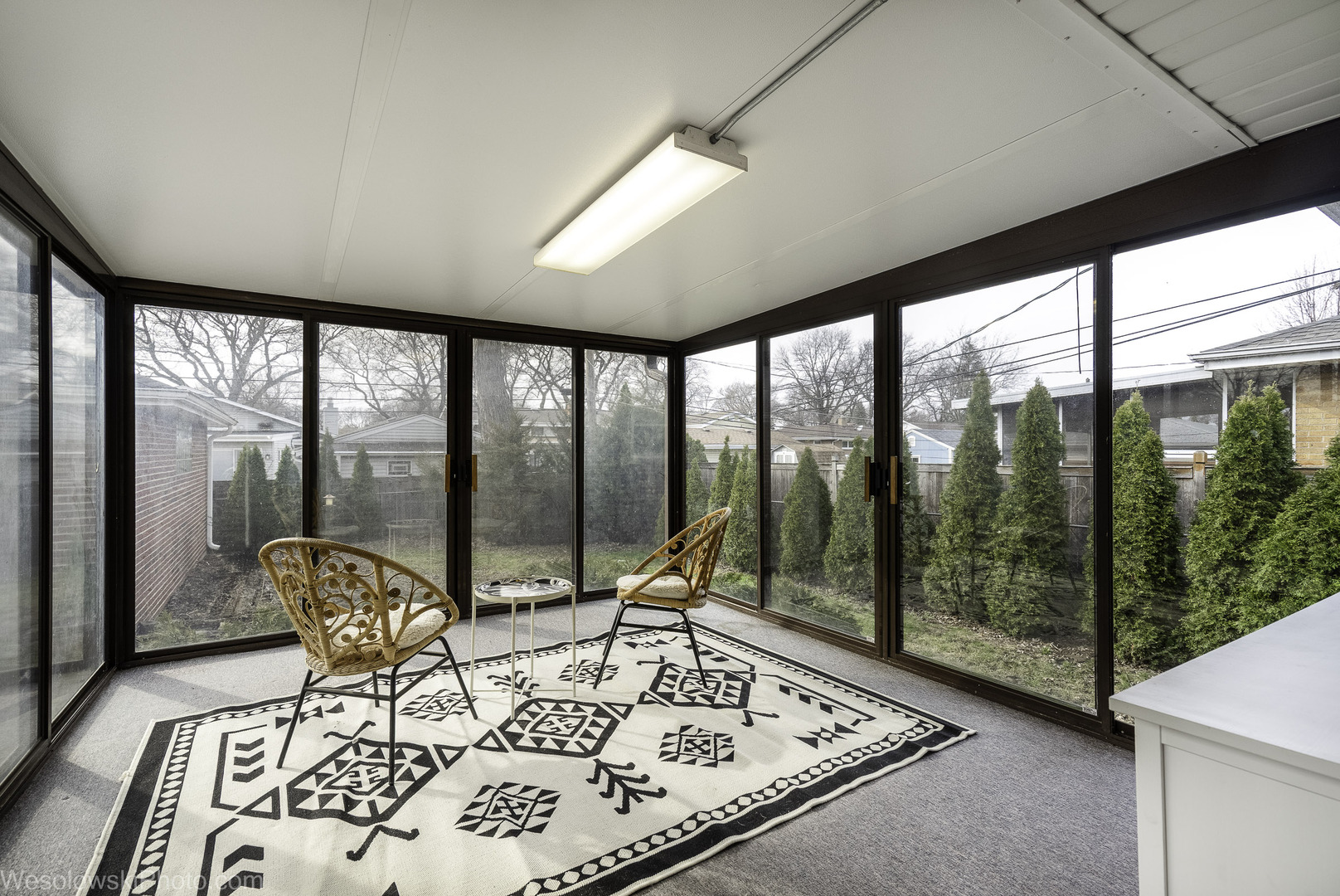 708 North Russel Street Mount Prospect, IL 60056 - Photo 25 of 30 a view of a living room and floor to ceiling window