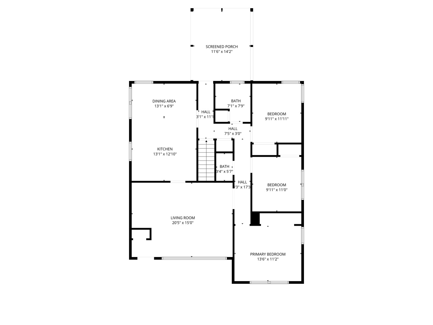 708 North Russel Street Mount Prospect, IL 60056 - Photo 29 of 30 a picture of floor plan