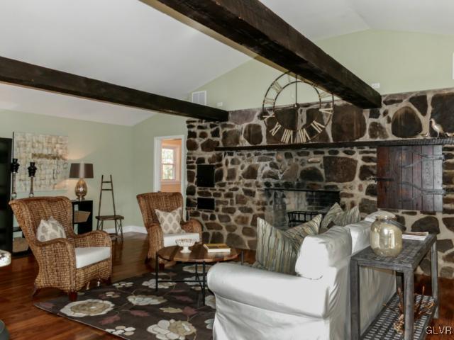 3085 Bursonville Road Riegelsville, PA 18077 - Photo 11 of 31 a outdoor living space with patio furniture and potted plants