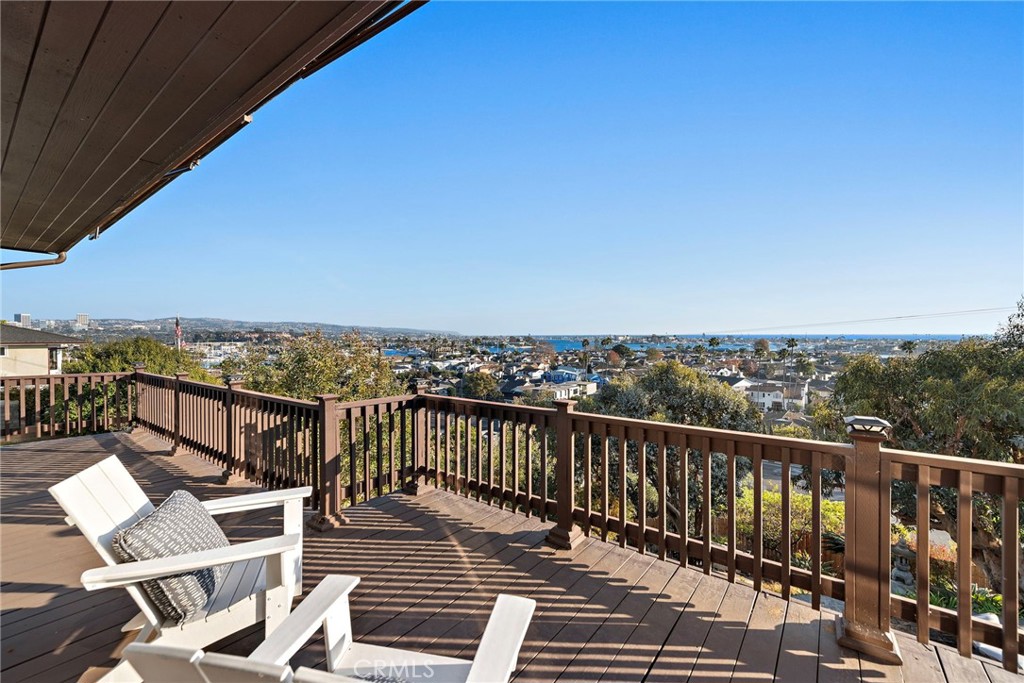 521 Kings Road Newport Beach, CA 92663 - Photo 36 of 48 a view of balcony with wooden floor