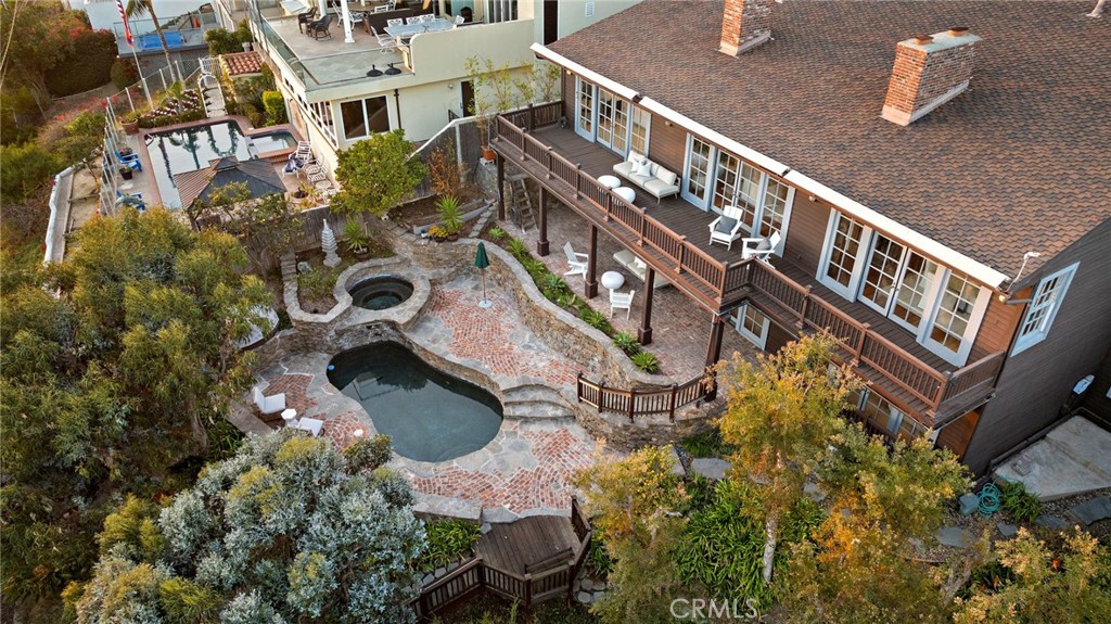 521 Kings Road Newport Beach, CA 92663 - Photo 46 of 48 an aerial view of a house