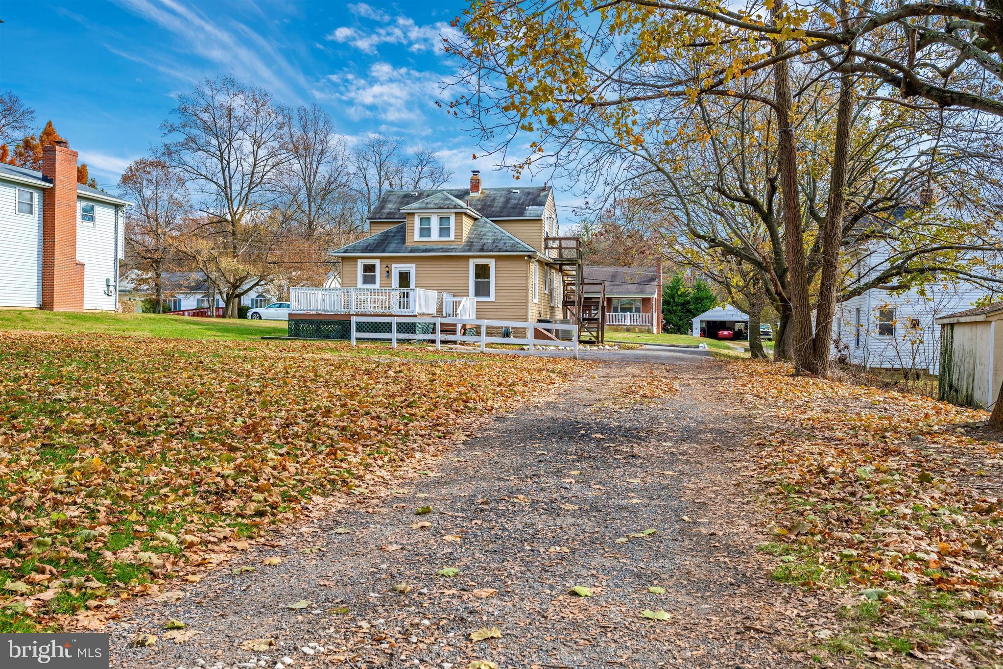 3316 Chapman Road Randallstown, MD 21133 - Photo 2 of 60 Ample Parking on Long Driveway & Huge Lot