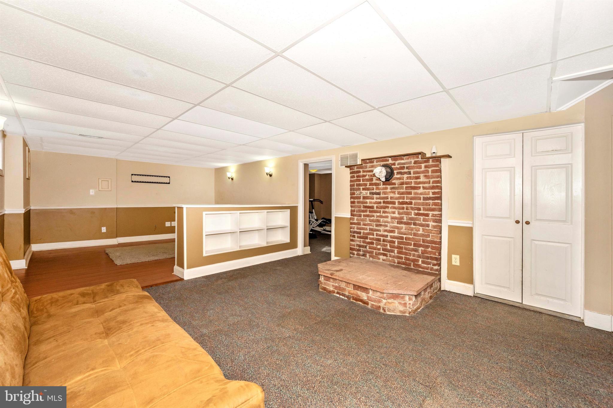 3316 Chapman Road Randallstown, MD 21133 - Photo 24 of 60 Woodstove Hearth and Built-ins