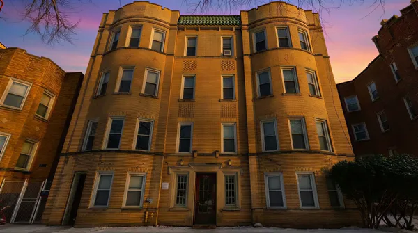 front view of a building