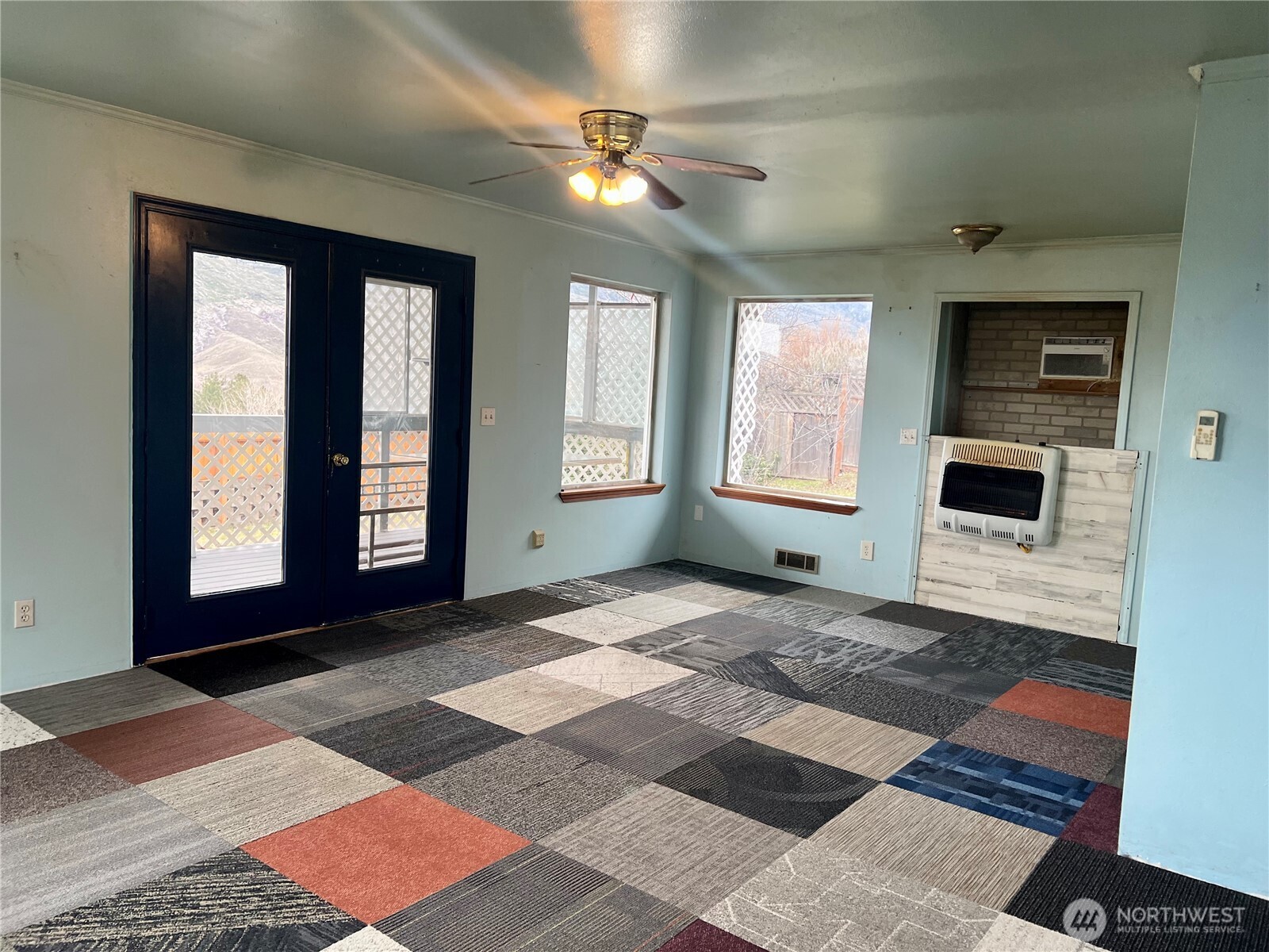 111 Lower Tower Street Riverside, WA 98849 - Photo 6 of 40 a view of a livingroom with a fireplace