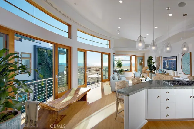 a room with view of living room