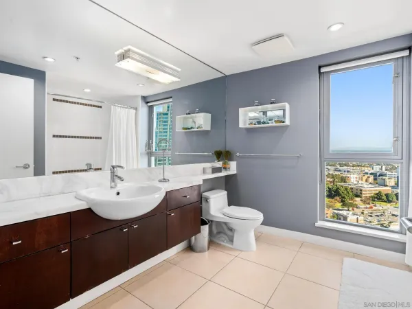a bathroom with a sink and a toilet