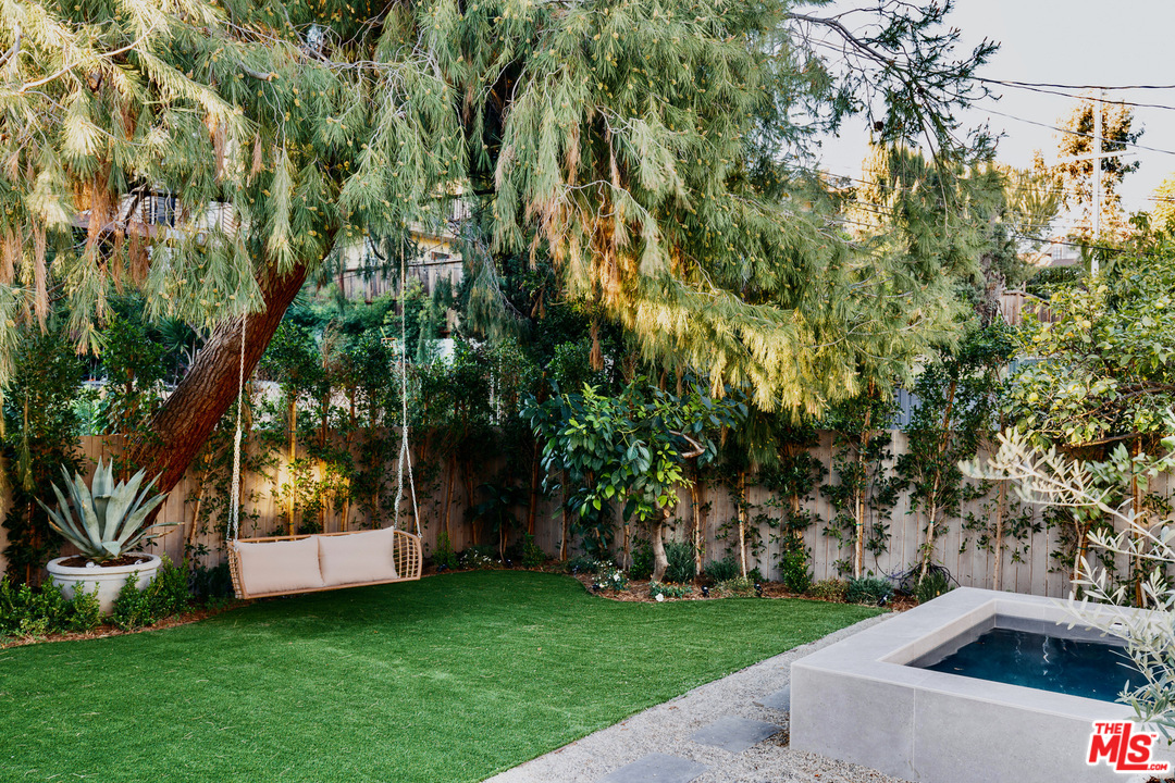 1321 North Benton Way Los Angeles, CA 90026 - Photo 24 of 27 a view of a yard with a tree