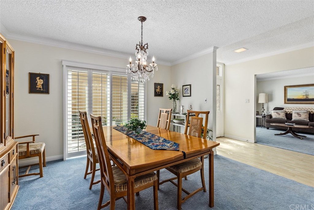10 Mandrake Way Irvine, CA 92612 - Photo 10 of 35 a view of a dining room with furniture window and outside view