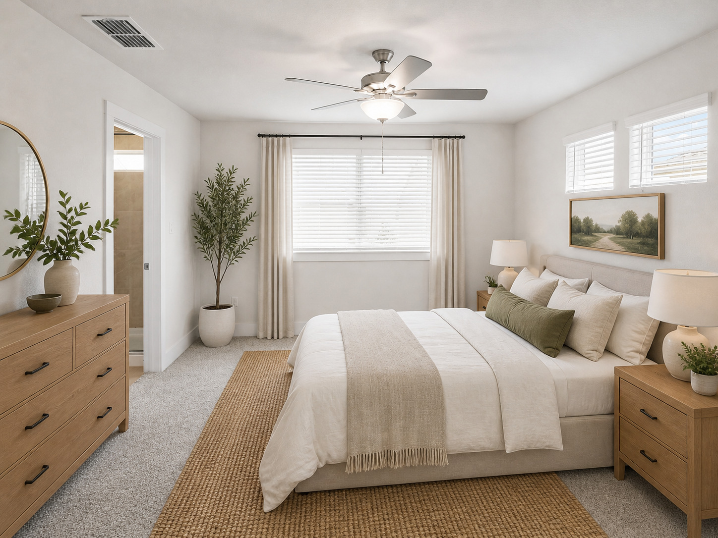 145 Yearling Way Georgetown, TX 78626 - Photo 15 of 25 Primary Bedroom virtually staged to show options of layout