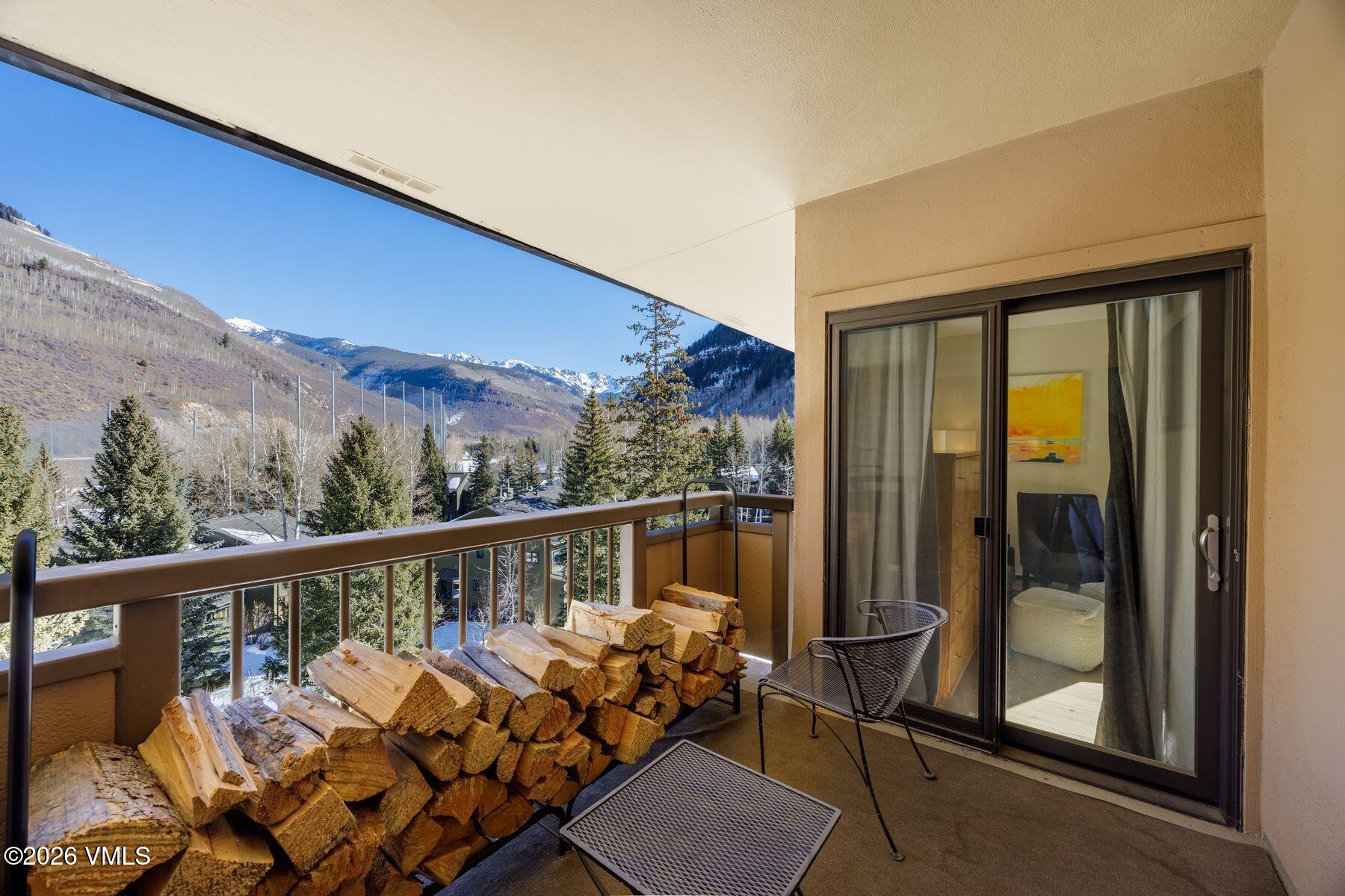 1650 Fall Ridge Road, Unit 412 Vail, CO 81657 - Photo 18 of 25 Outdoor Balcony 2