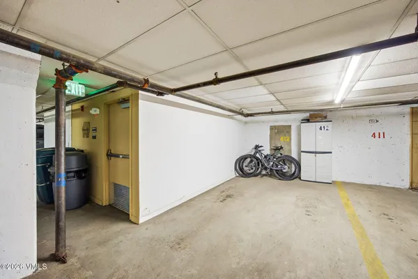 a view of garage