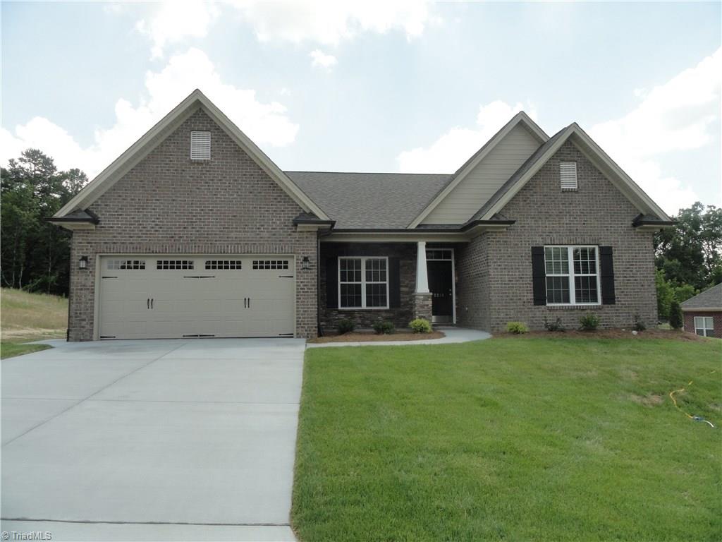 2814 Fallin Court High Point, NC 27262 - Photo 1 of 16 Colburn plan with sunroom and bonus room/4th bedroom; 4 side brick