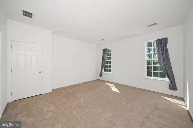 a view of empty room