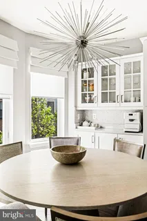 a bathroom with a shower curtain