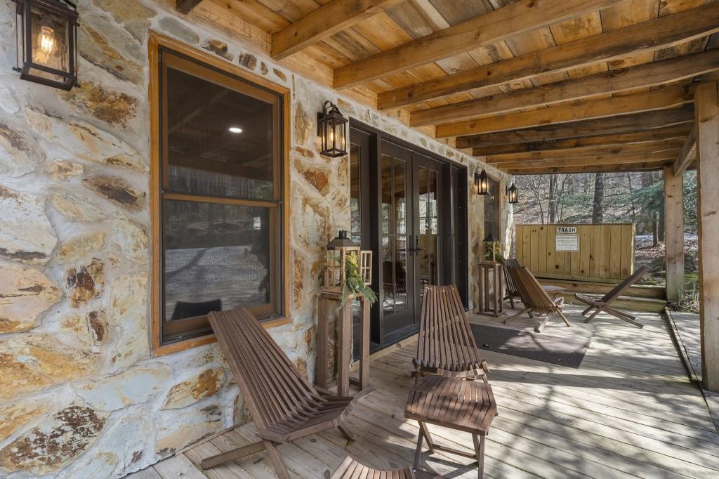 77 Old Covered Bridge Road Cherry Log, GA 30522 - Photo 24 of 40 a view of outdoor space with seating space