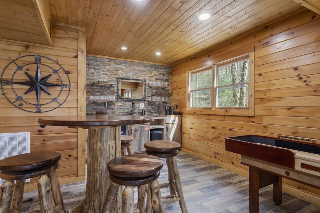 77 Old Covered Bridge Road Cherry Log, GA 30522 - Photo 26 of 40 a kitchen with table and chairs