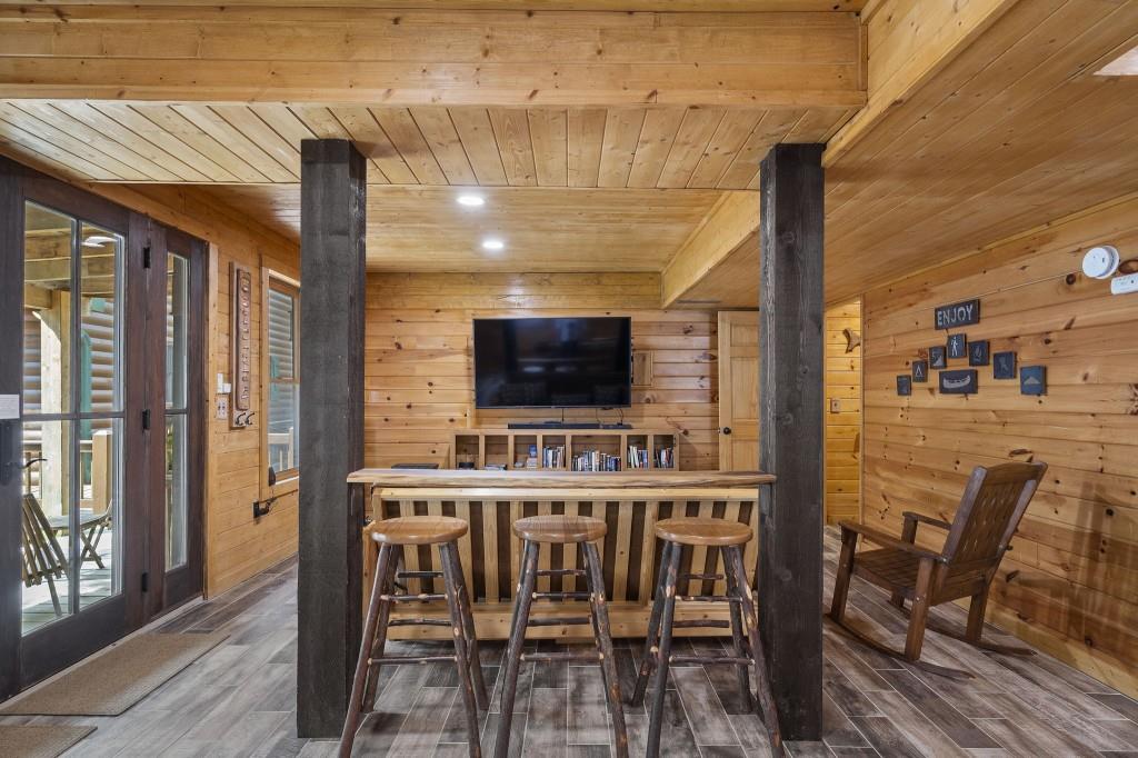 77 Old Covered Bridge Road Cherry Log, GA 30522 - Photo 27 of 40 a view of a dining room with furniture window and wooden floor