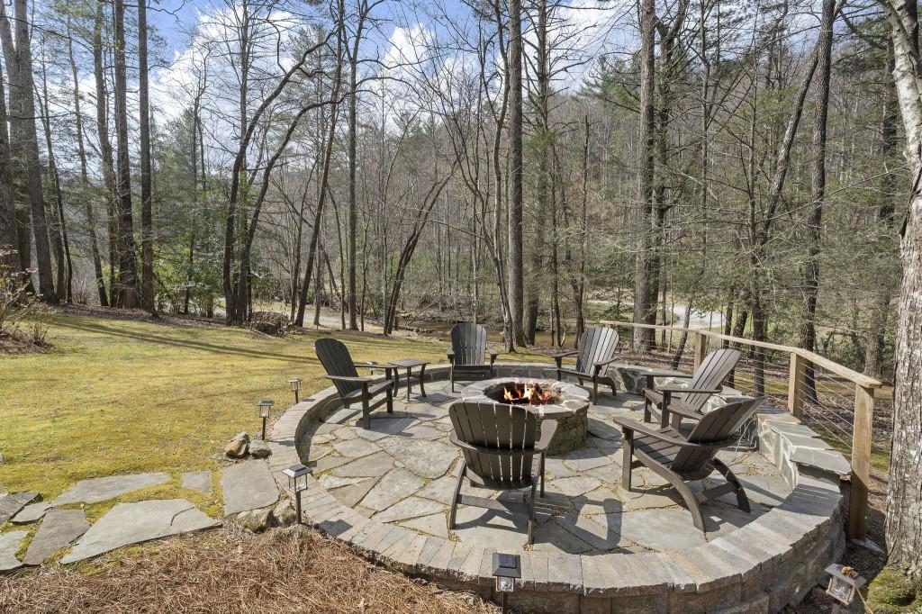 77 Old Covered Bridge Road Cherry Log, GA 30522 - Photo 33 of 40 a view of swimming pool with chairs and tables